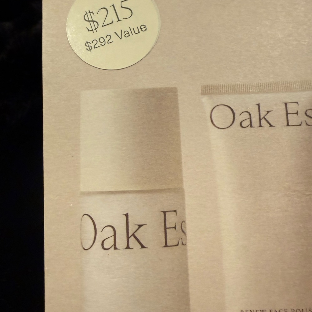 BNWT Essentials Skincare Set with Cream and Lotion